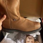 Justin - Men's Round Toe Work Boot