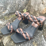 Dolce Vita - Women's Pailey Braided Block Heel Sandal
