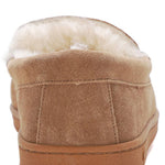 Mykos - Men's Faux Shearling Lined Moc Slipper