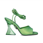 Exe - Women's Crystal Heeled Slingback Sandal