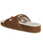 Veronica Beard - Prue Shearling Buckle Sandal