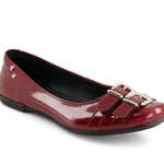 Andrea - Women's Patent Ballet Flats