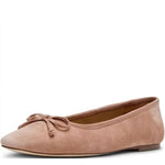 Steve Madden - Women's Malinda Suede Bow Ballet Flats