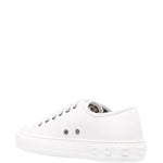 Salvatore Ferragamo - Women's Embossed-logo Low-top Sneakers