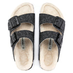 Birkenstock - Unisex Arizona Rivet Wool Felt Narrow Sandals