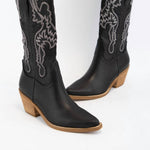 Ccocci - Women's Pointed Toe Cowboy Boot
