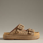 Bibi Lou - Women's Raffia Slides