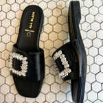 All Black - Women's Elton Slide Sandal