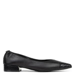 Donald Pliner - Women's Ladonna Ballerina Leather Slip-on Flats