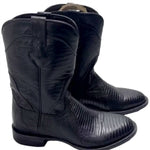 Allens Boots - Men's Roper Lizard Western Cowboy Boots