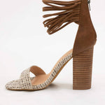 Oasis Society - Women's Blair Suede Tweed Heels