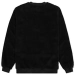 Pile Polar Fleece Crewneck - Black