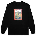 Nik Stain L/S Tee - Black