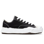 Hank Low OG Sole Toe Cap Canvas Sneaker - Black