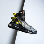 Air Max 720 Saturn AS QS - Black/Dynamic Yellow/University Red