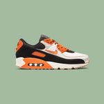 Air Max 90 Premium "Home & Away" - Sail/Safety Orange/Black/Gum Medium Brown