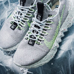 Space Hippie 01 "This is Trash" - Grey/Volt Glow