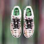 Women's Air Force 1 Low "Black Tie Dye" - White/Green Strike