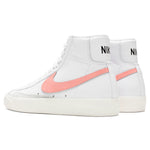 Women's Blazer Mid '77 - White/Atomic Pink/Hyper Crimson