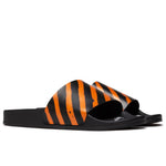 Spray Stripes Slider - Black/Orange
