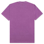 Vile Pigment Dye T-Shirt - Wine