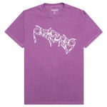 Vile Pigment Dye T-Shirt - Wine