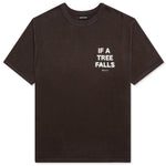 If A Tree Falls T-Shirt - Brown