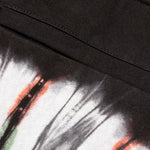 Floral Tie Dye Short - Black