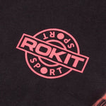 Floral Tie Dye Tee - Black