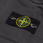 Cotton Fleece Cargo Pants - Steel Grey