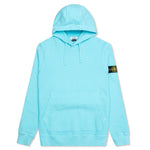 Cotton Hooded Sweatshirt - Aqua