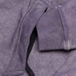 Dust Color Treatment Hoodie - Magenta Melange