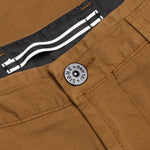 Stretch Gabardine Pants - Tobacco