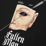 Fallen Man Face Pullover - Black